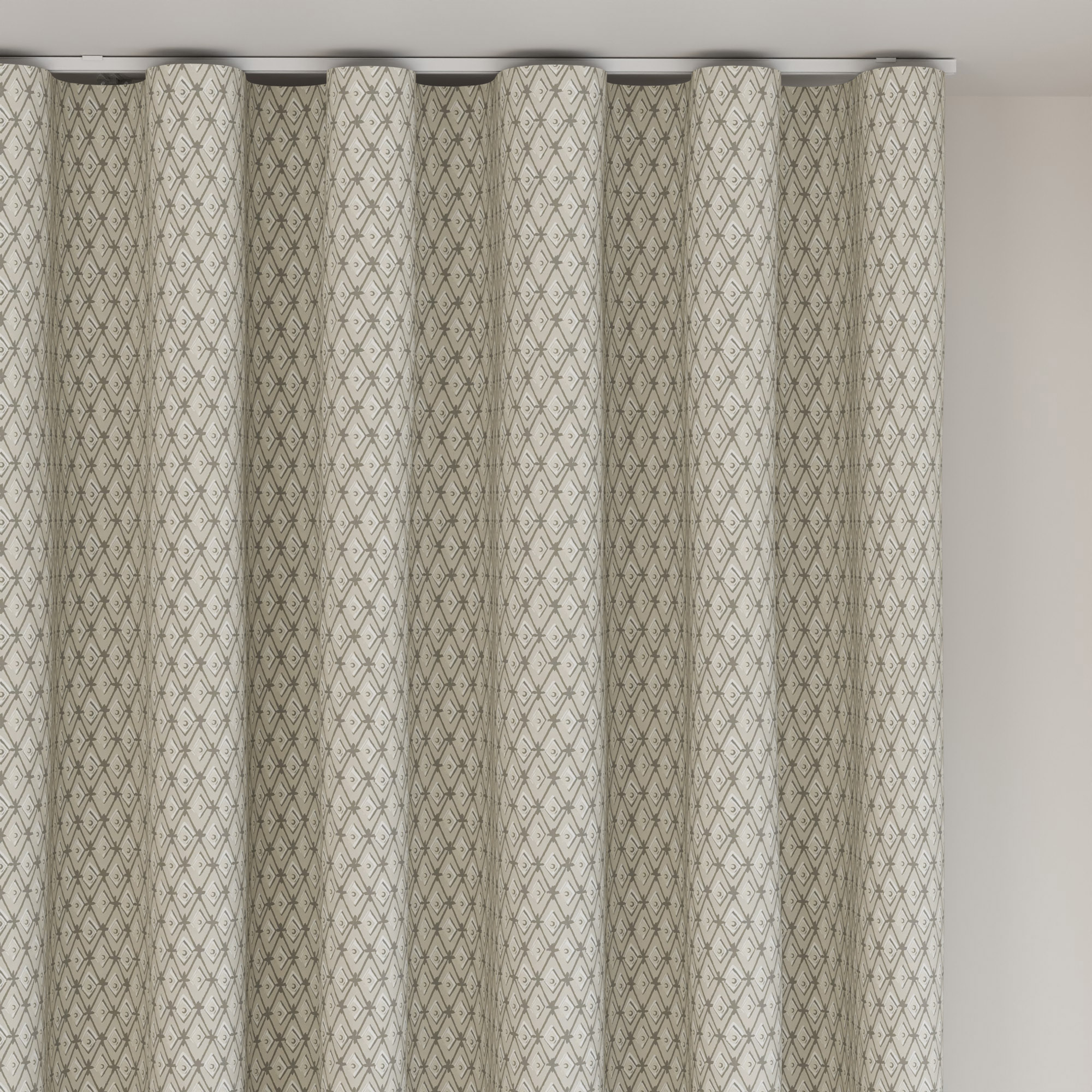 Laura Ashley Saron Almond Wave Curtain - Image 6