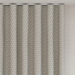 Laura Ashley Saron Silver Wave Curtain
