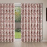 Laura Ashley Stocks Old Rose Wave Curtain