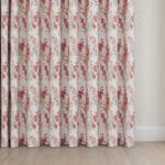 Laura Ashley Stocks Old Rose Wave Curtain
