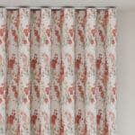 Laura Ashley Stocks Old Rose Wave Curtain