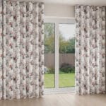Laura Ashley Stowe Red Multi Wave Curtain