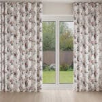 Laura Ashley Stowe Red Multi Wave Curtain