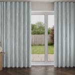 Laura Ashley Suffolk Stripe Eucalyptus Wave Curtain