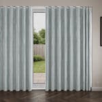 Laura Ashley Suffolk Stripe Eucalyptus Wave Curtain