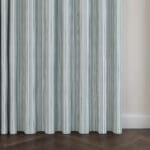 Laura Ashley Suffolk Stripe Eucalyptus Wave Curtain