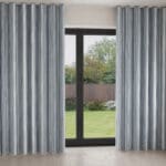 Laura Ashley Suffolk Stripe Seaspray Wave Curtain