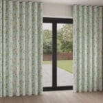 Laura Ashley Summer Palace Duck Egg Wave Curtain