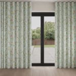 Laura Ashley Summer Palace Duck Egg Wave Curtain