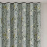 Laura Ashley Summer Palace Jade Green Wave Curtain