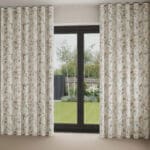 Laura Ashley Summer Palace Sage Apricot Wave Curtain