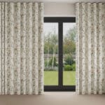 Laura Ashley Summer Palace Sage Apricot Wave Curtain