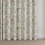 Laura Ashley Summer Palace Sage Apricot Wave Curtain