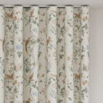 Laura Ashley Summer Palace Sage Apricot Wave Curtain