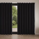 Laura Ashley Swanson Charcoal Wave Curtain