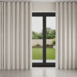Laura Ashley Swanson Dove Grey Wave Curtain