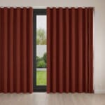 Laura Ashley Swanson Crimson Wave Curtain