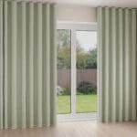 Laura Ashley Sweet Alyssum Moss Green Wave Curtain