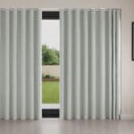 Laura Ashley Sycamore Pale Seaspray Wave Curtain