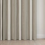 Laura Ashley Tiverton Stripe Steel Wave Curtain