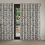 Laura Ashley Toile De Jouy Dark Seaspray Wave Curtain