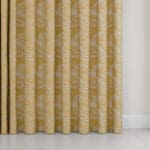 Laura Ashley Trecastle Ochre Wave Curtain