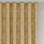 Laura Ashley Trecastle Ochre Wave Curtain