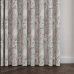 Laura Ashley Tregaron Silver Wave Curtain