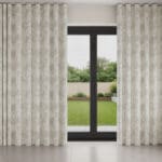 Laura Ashley Tulleries Dove Grey Wave Curtain