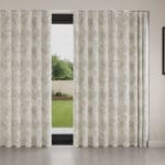 Laura Ashley Tulleries Dove Grey Wave Curtain
