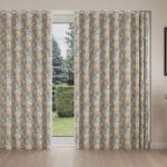 Laura Ashley Tulips China Blue Wave Curtain