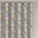 Laura Ashley Tulips China Blue Wave Curtain