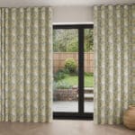 Laura Ashley Tulips Gold Wave Curtain