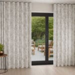 Laura Ashley Walled Garden Dove Grey Wave Curtain