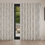 Laura Ashley Walled Garden Dove Grey Wave Curtain