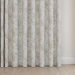 Laura Ashley Walled Garden Dove Grey Wave Curtain
