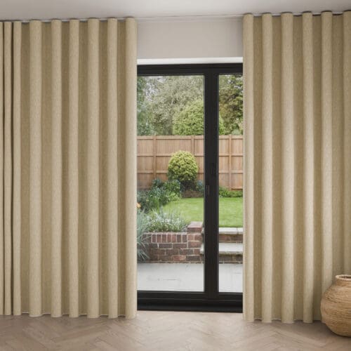 Laura Ashley Whinfell Gold Wave Curtain