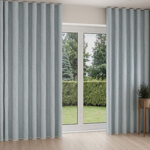 Laura Ashley Whinfell Mid Seaspray Wave Curtain