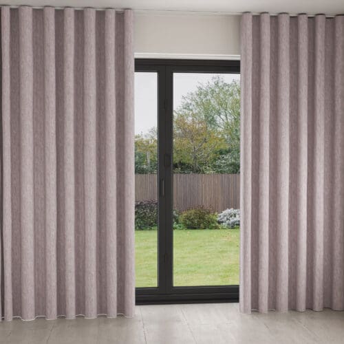 Laura Ashley Whinfell Mulberry Wave Curtain