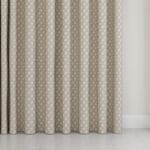 Laura Ashley Whitebrook Dove Grey Wave Curtain