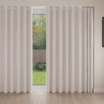 Laura Ashley Wickerwork Coral Pink Wave Curtain
