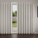 Laura Ashley Wickerwork Dove Grey Wave Curtain