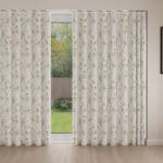Laura Ashley Wild Meadow Chalk Pink Wave Curtain