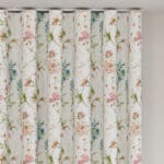 Laura Ashley Wild Meadow Crimson Wave Curtain