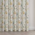 Laura Ashley Wild Meadow Pale Gold Wave Curtain