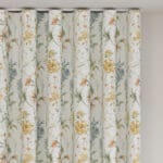 Laura Ashley Wild Meadow Pale Gold Wave Curtain