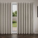 Laura Ashley Willow Leaf Chenille Natural Wave Curtain