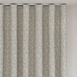 Laura Ashley Willow Leaf Chenille Natural Wave Curtain