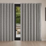 Laura Ashley Willow Leaf Chenille Steel Wave Curtain