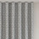 Laura Ashley Willow Leaf Chenille Steel Wave Curtain